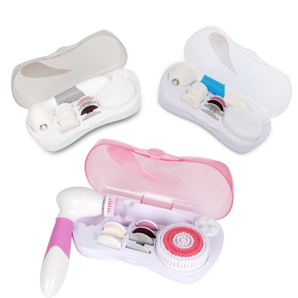 9 In 1 Sonic Facial Cleansing Brush Massager Peeling Electric Face Cleanser Brush Cleaning Machine Exfoliating Skin Body Washing