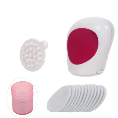 Mini rotating electric portable skin care facial deep cleaning brush wash face cleanser machine