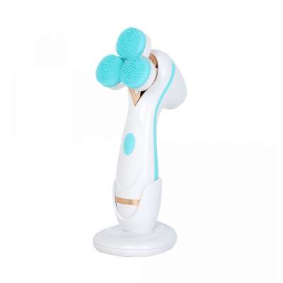 Facial Spin Brush Beauty Personal Care Electric Facial Brush Waterproof Silicone Cleansing Brush Face AE-878