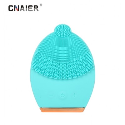 AE-605A CNAIER rechargeable deep clean portable silicone electric face wash brush set AE-605A